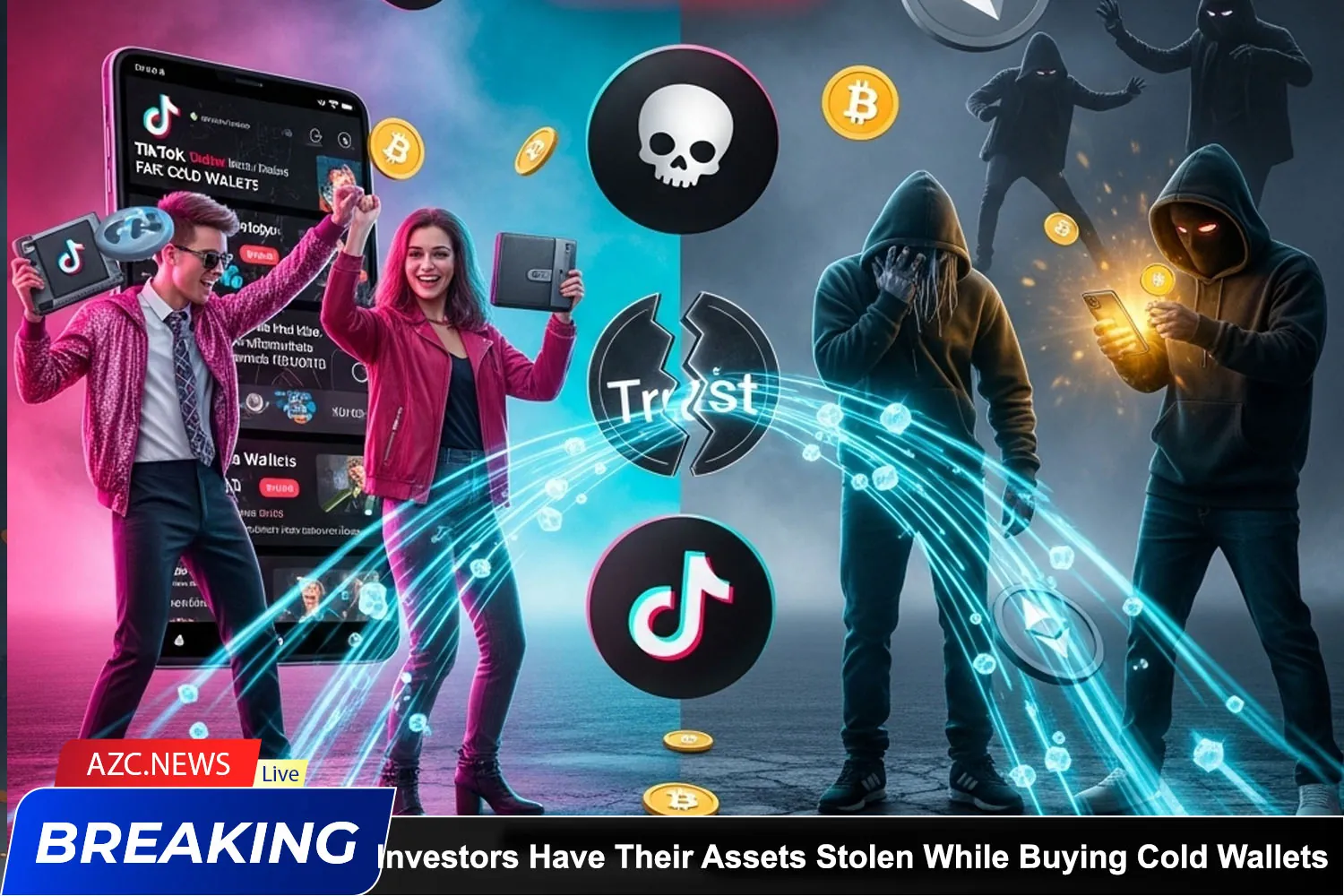 Investors Have Their Assets Stolen While Buying Cold Wallets On Tiktok