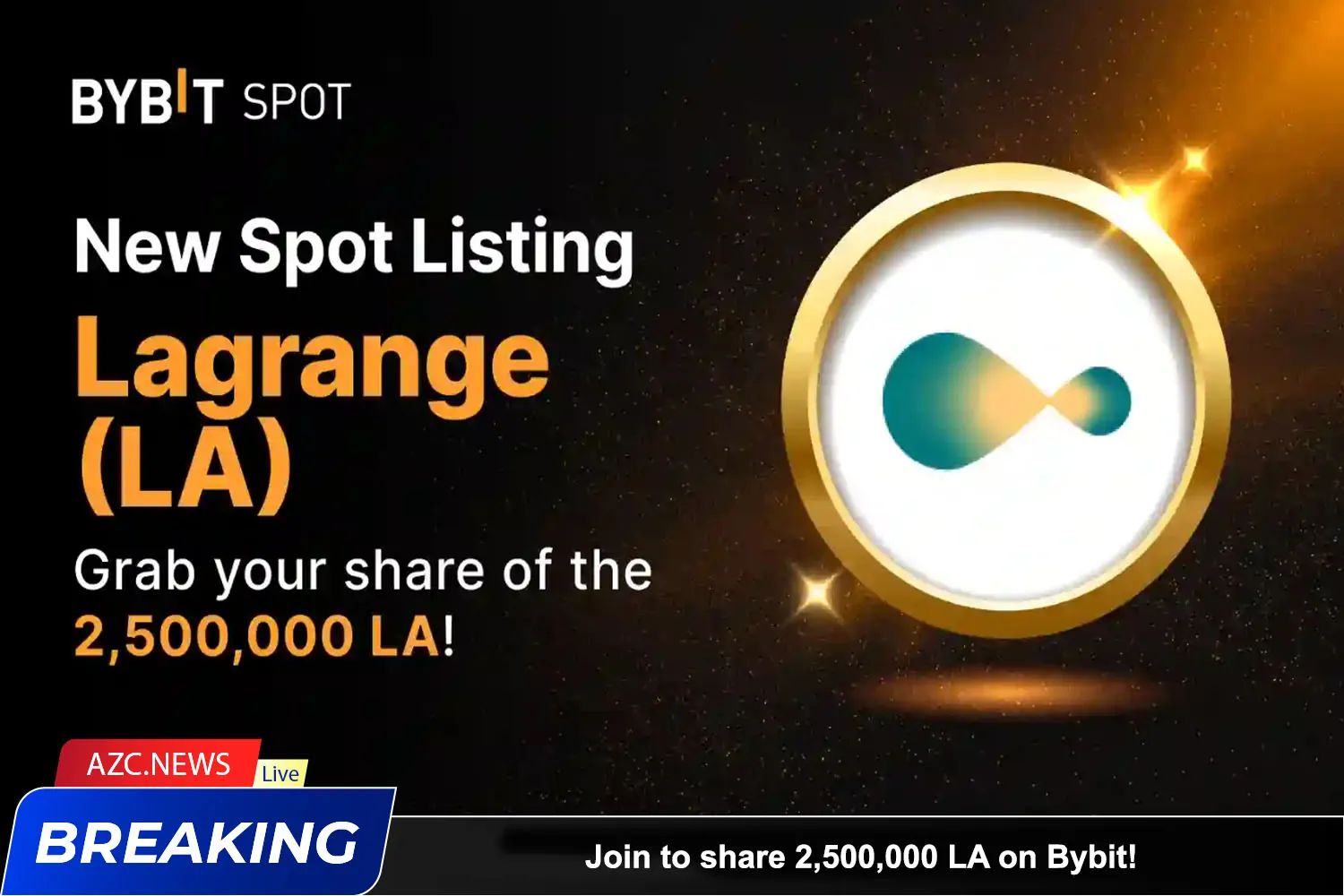 Join To Share 2,500,000 La On Bybit