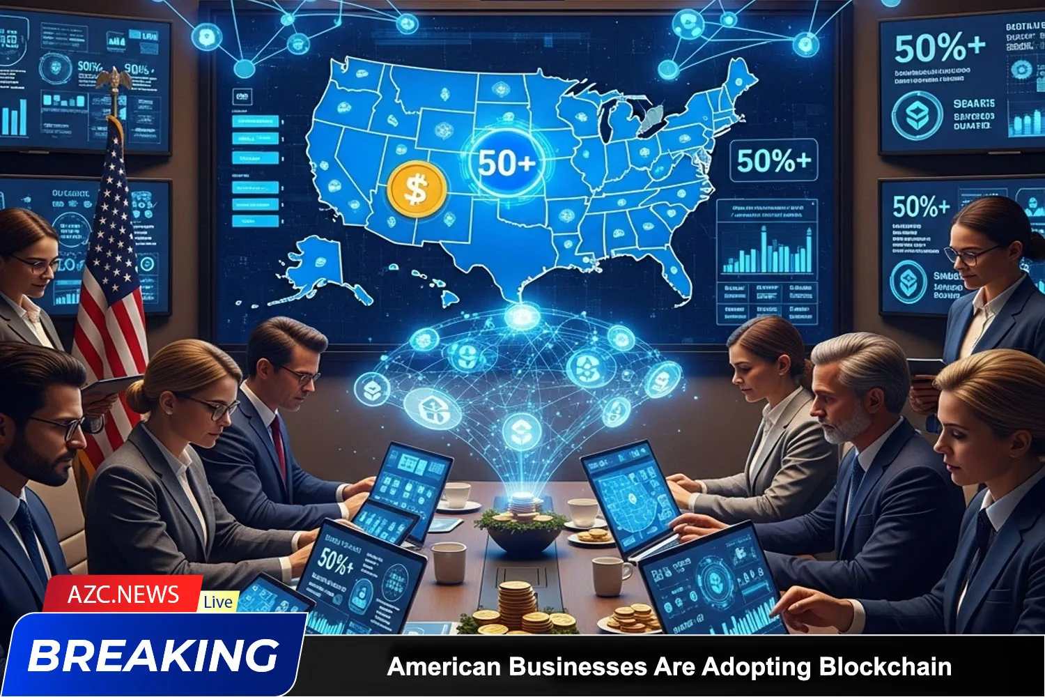 More Than Half Of American Businesses Are Adopting Blockchain