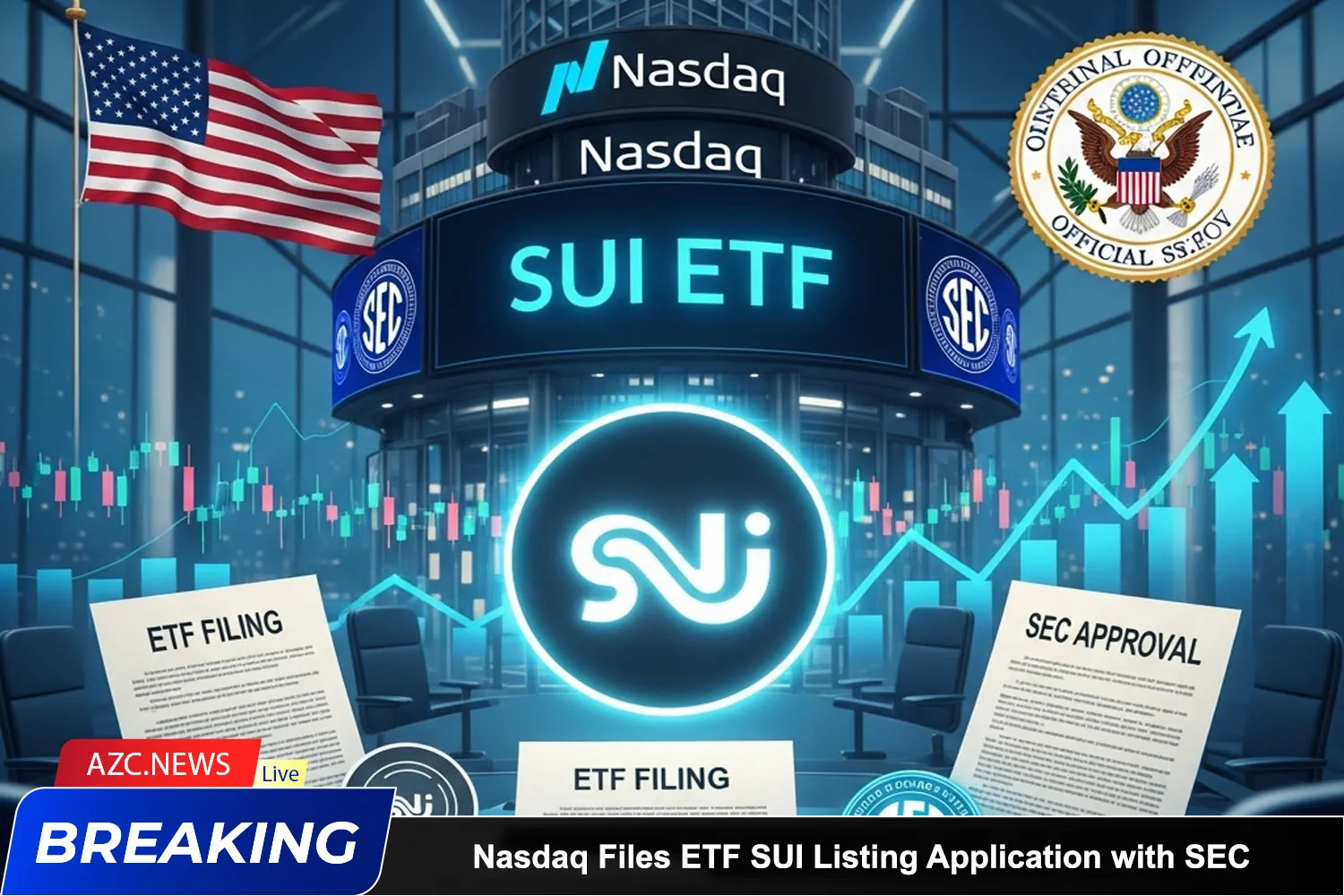 Nasdaq Files Etf Sui Listing Application With Sec