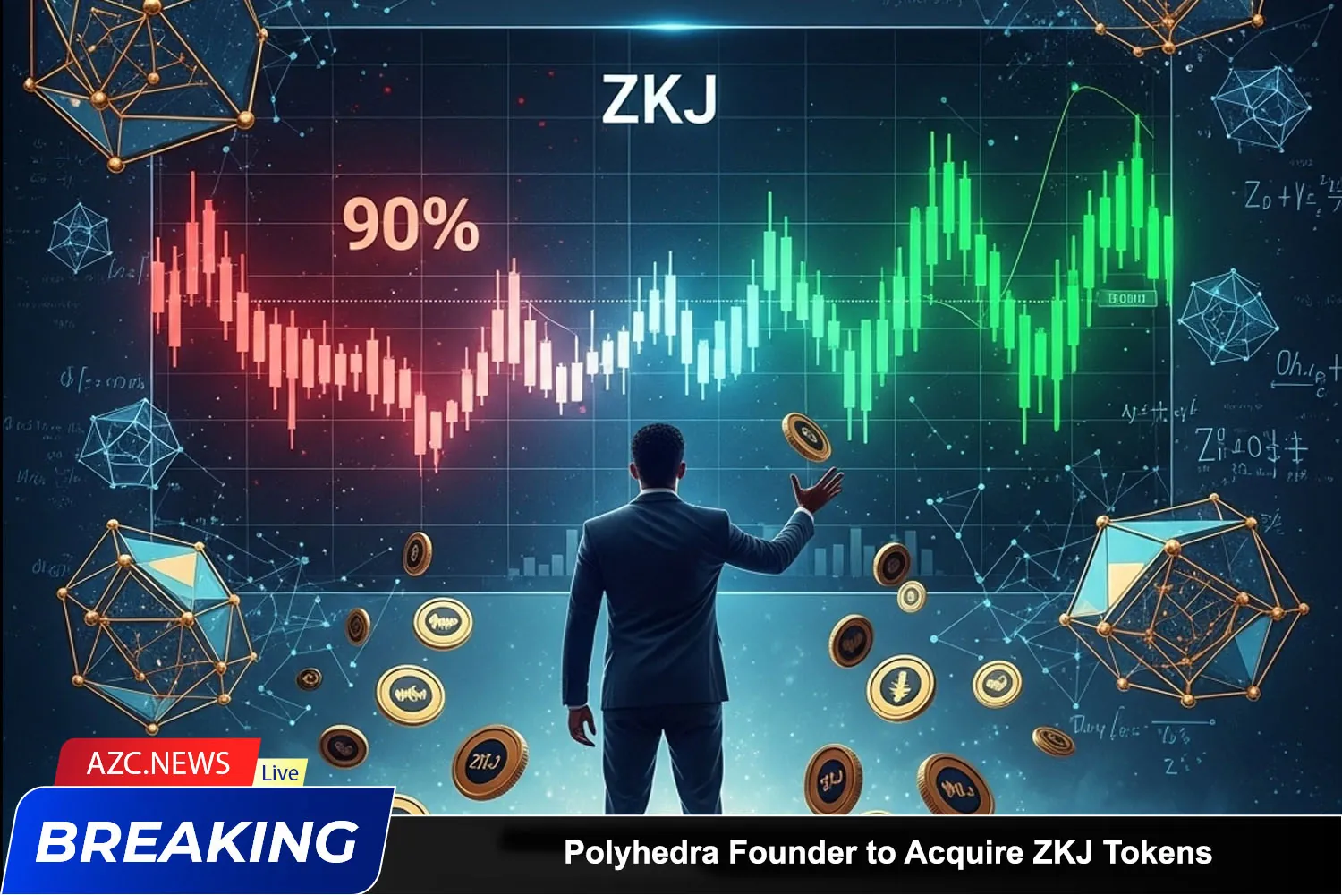 Polyhedra Founder To Acquire Zkj Tokens After 90% Value Drop