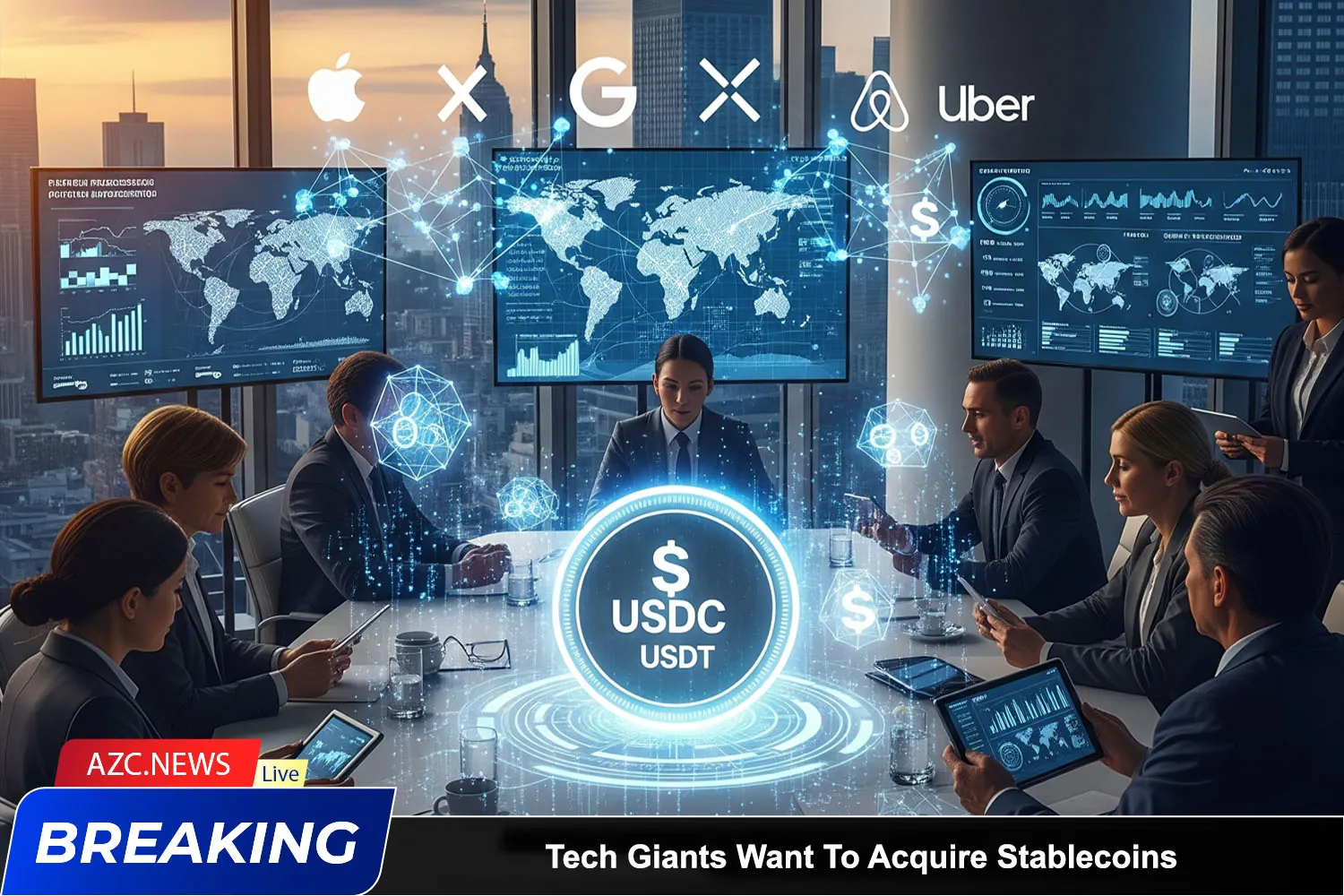 Tech Giants Want To Acquire Stablecoins