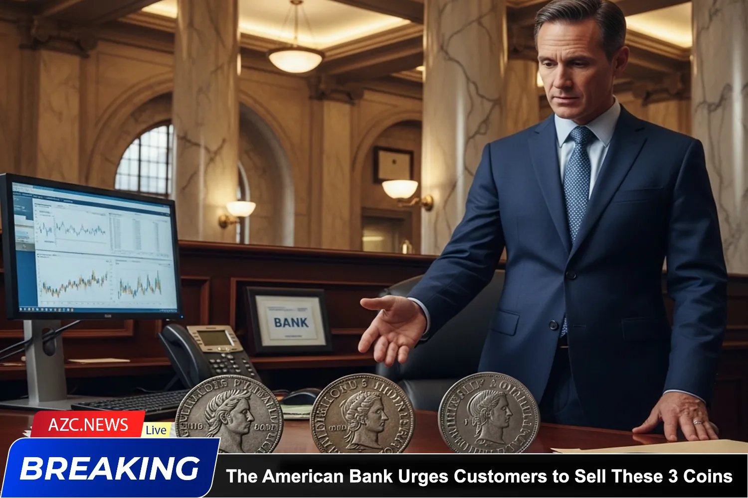 The American Bank Urges Customers To Sell These 3 Coins