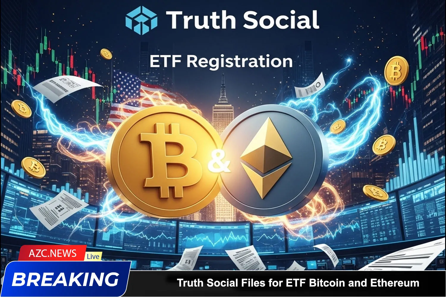 Truth Social Files For Etf Registration Combining Bitcoin And Ethereum