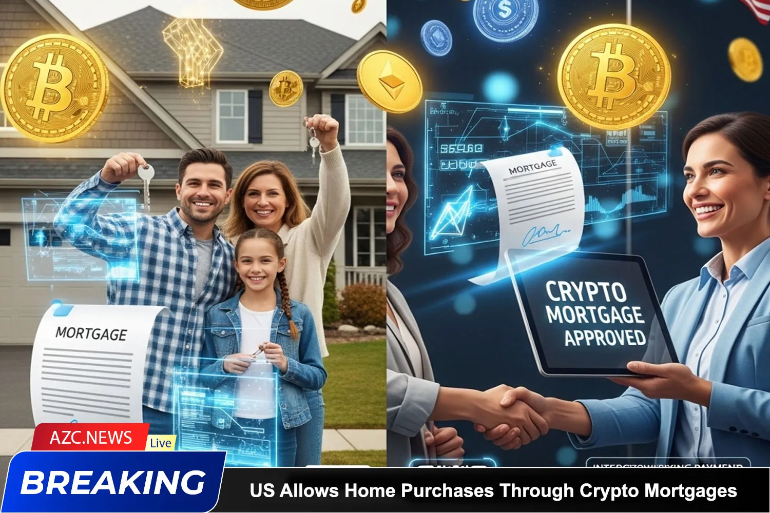 Us Allows Home Purchases Through Cryptocurrency Mortgages