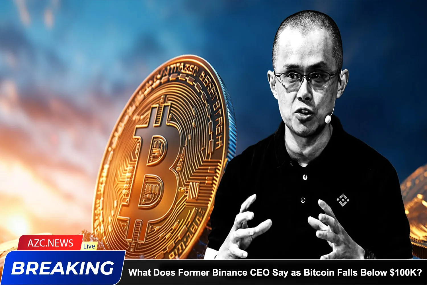 What Does Former Binance Ceo Say As Bitcoin Falls Below $100k