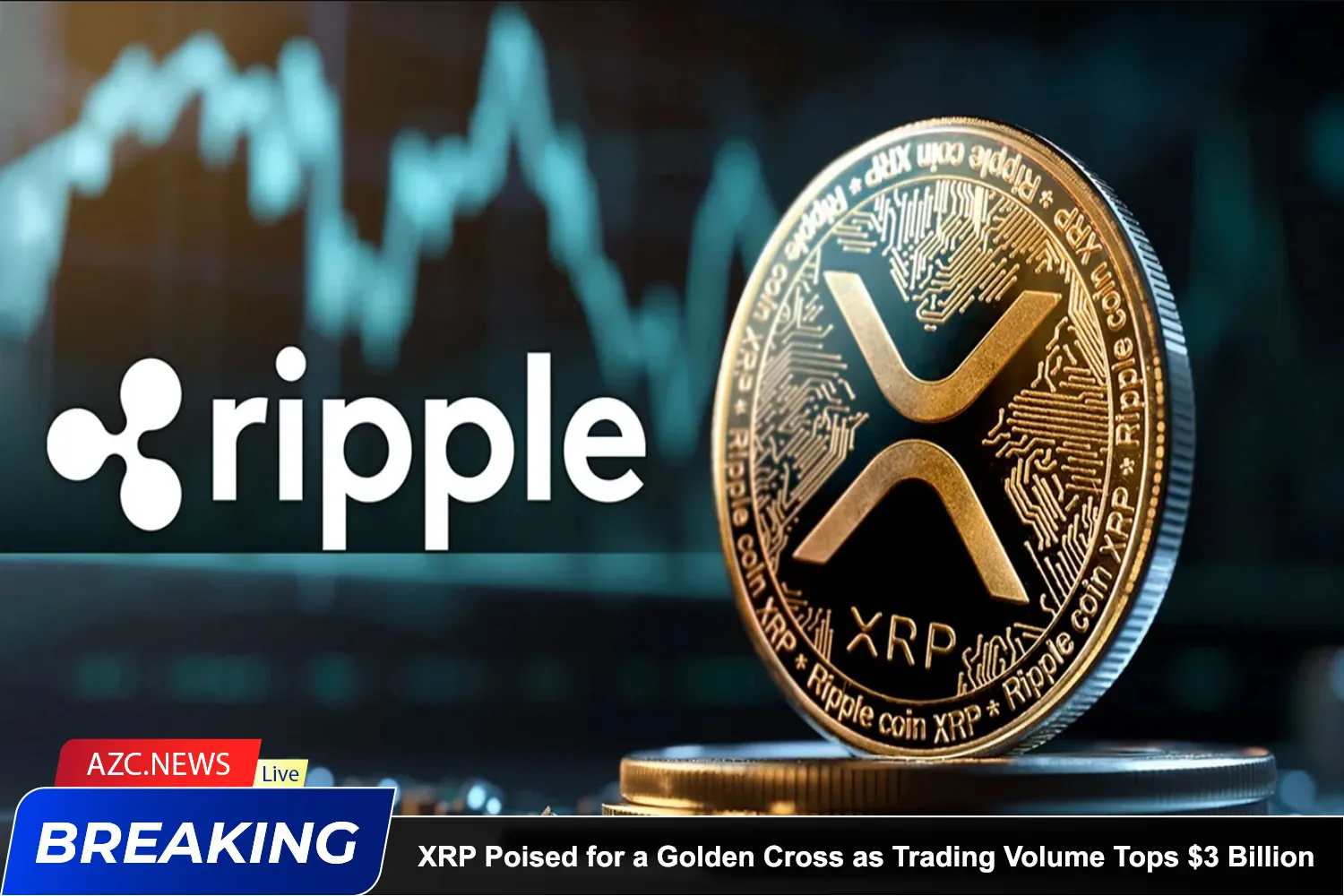 Xrp Poised For A Golden Cross As Trading Volume Tops $3 Billion