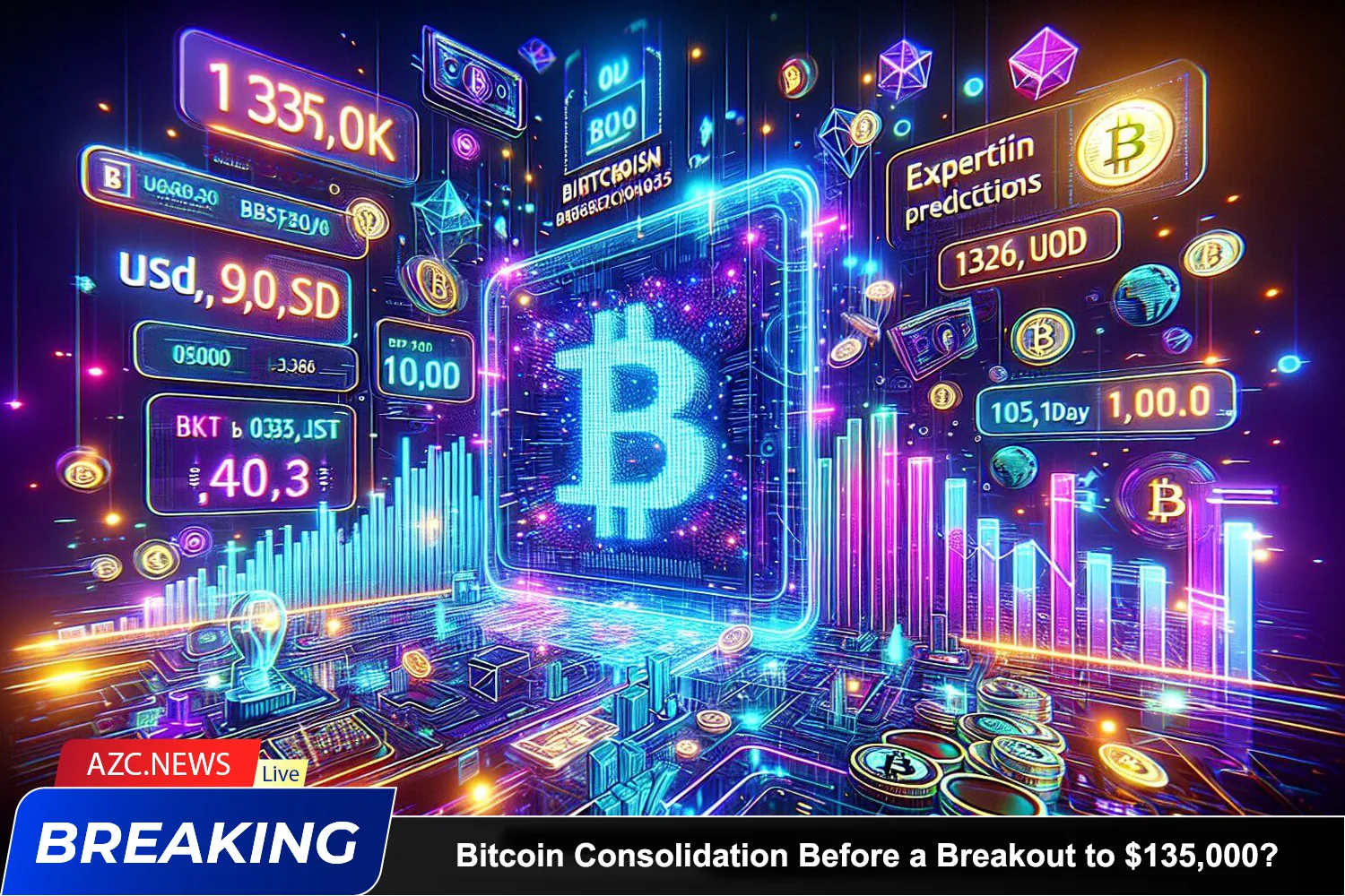 Bitcoin Consolidation Before A Breakout To $135,000