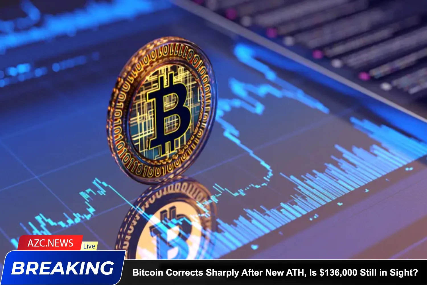 Bitcoin Corrects Sharply After New Ath, Is $136,000 Still In Sight