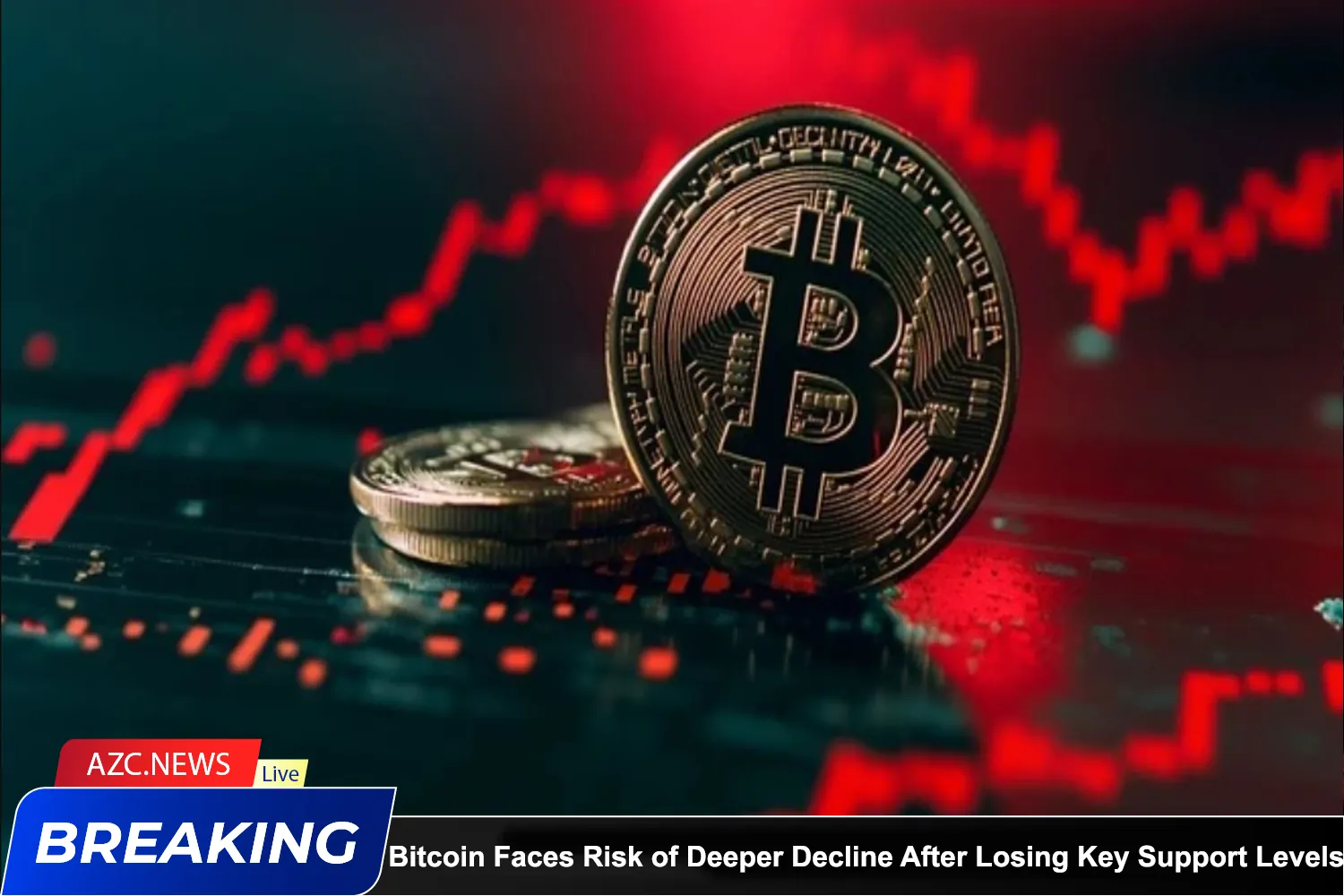 Bitcoin Faces Risk Of Deeper Decline After Losing Key Support Levels