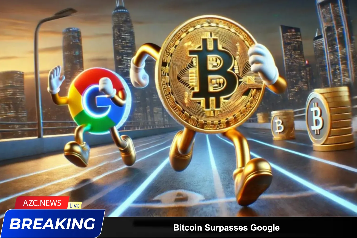 Bitcoin Surpasses Google To Become The Sixth Most Valuable Asset Globally