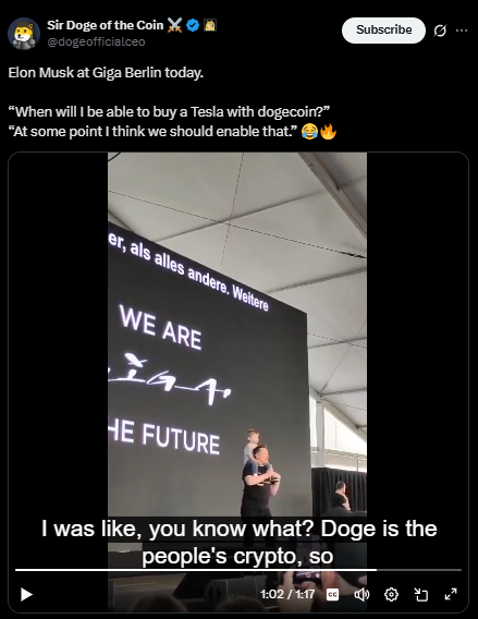 Elon Musk's Speech