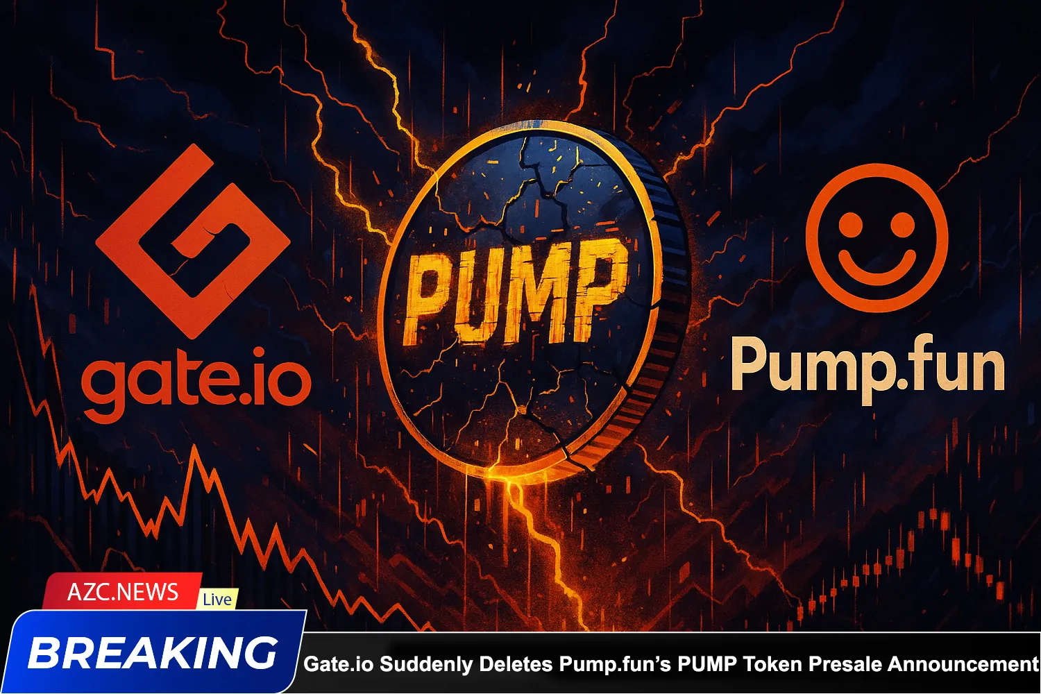 Gate.io Suddenly Deletes Pump.fun’s Pump Token Presale Announcement