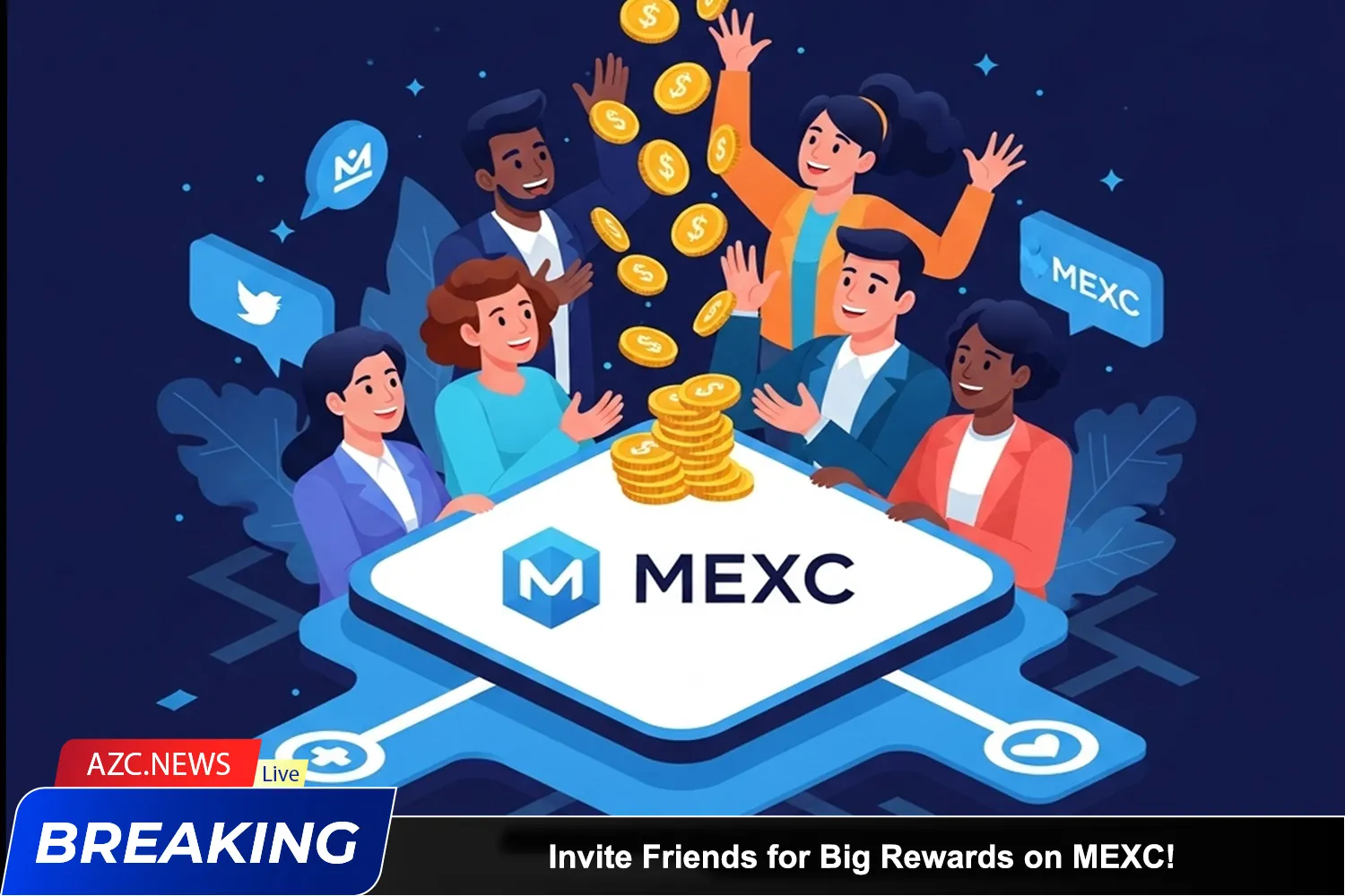 Invite Friends For Big Rewards On Mexc!