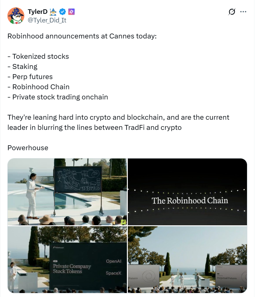 Robinhood Announcement At Cannes