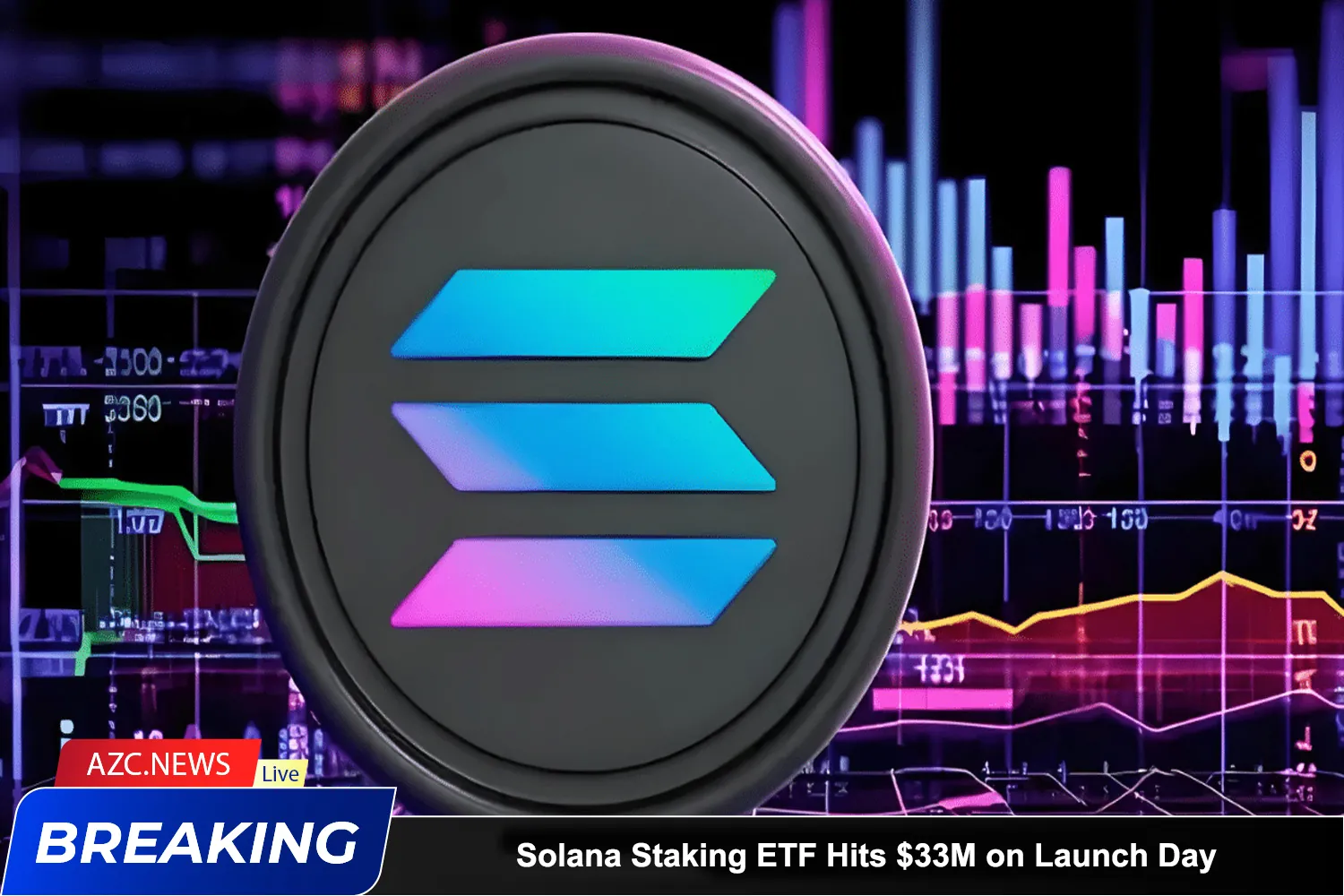 Solana Staking Etf Hits $33m On Launch Day