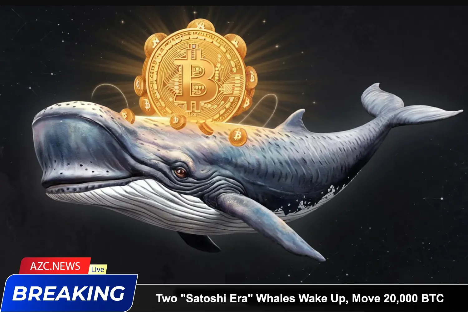 Two Satoshi Era Whales Suddenly Wake Up, Move 20,000 Btc