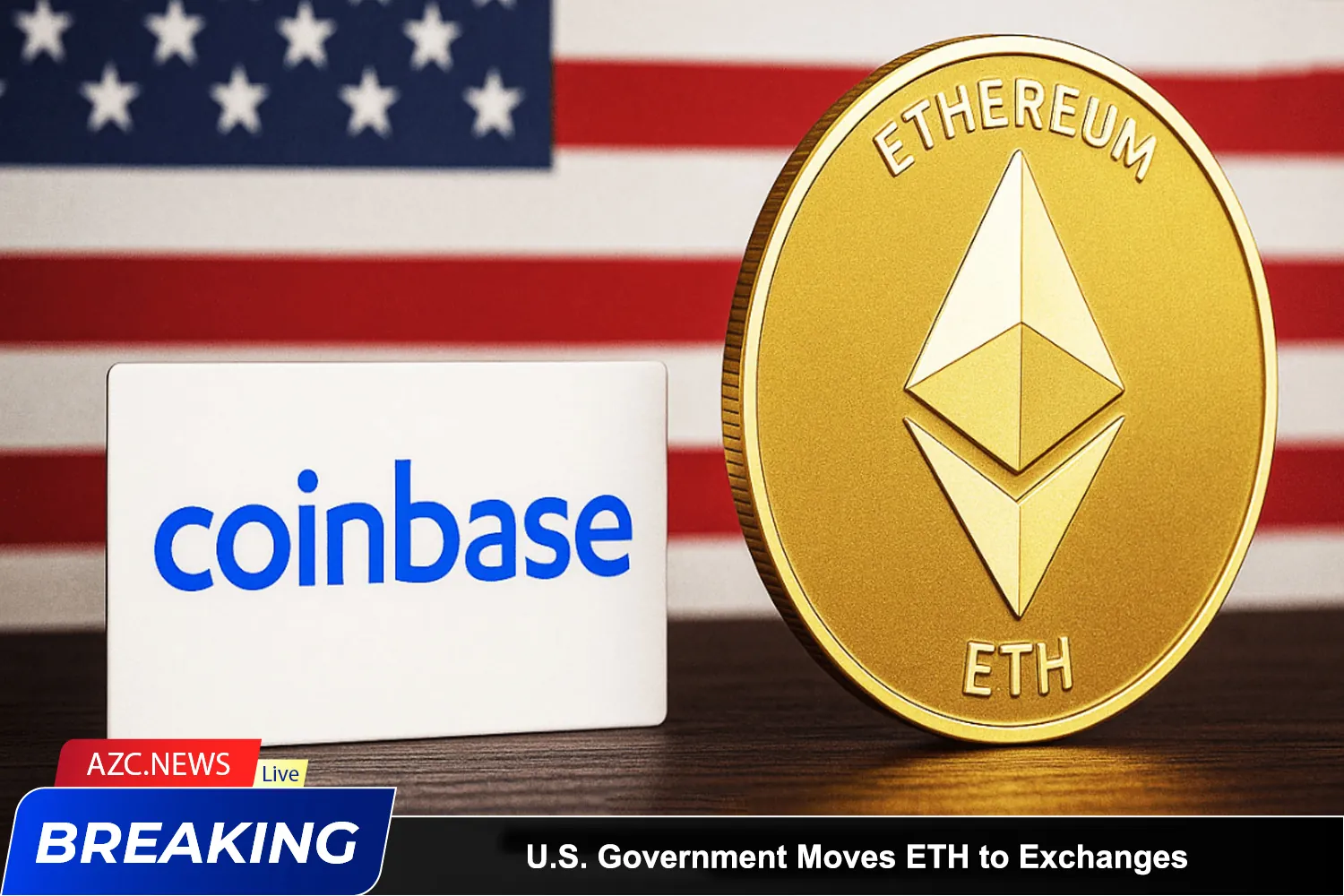 Us Government Moves Eth To Exchanges For Potential Sell Off