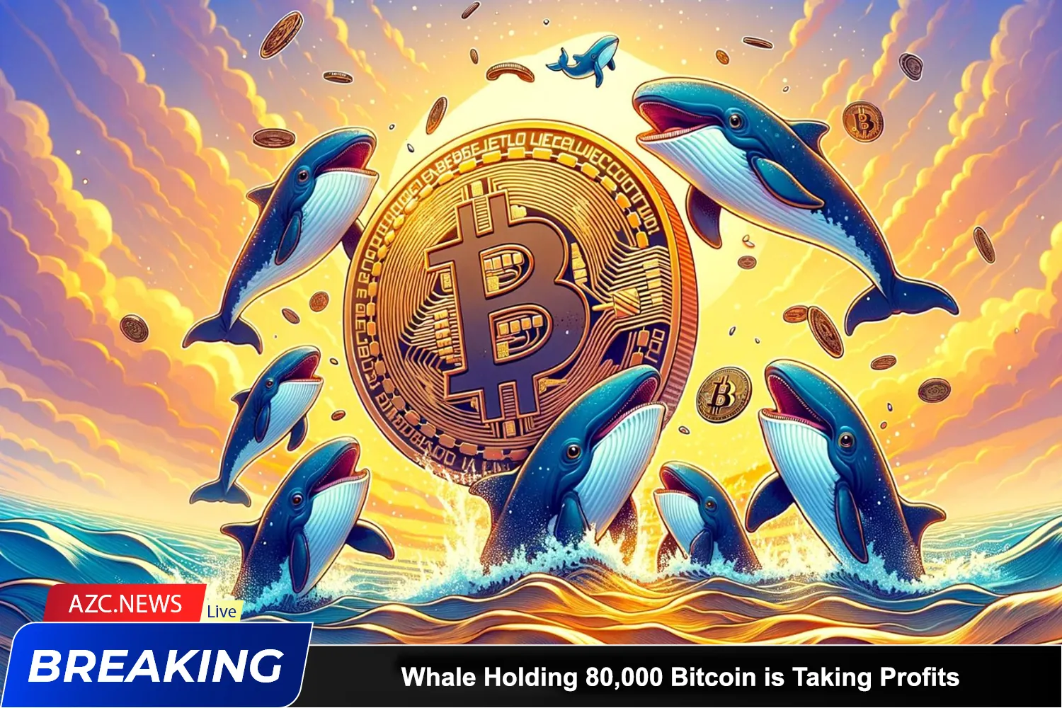 Whale Holding 80,000 Bitcoin Is Taking Profits