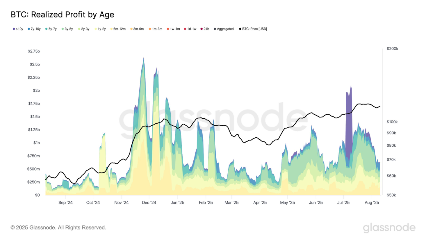 Bitcoin Long Term Holders Profit