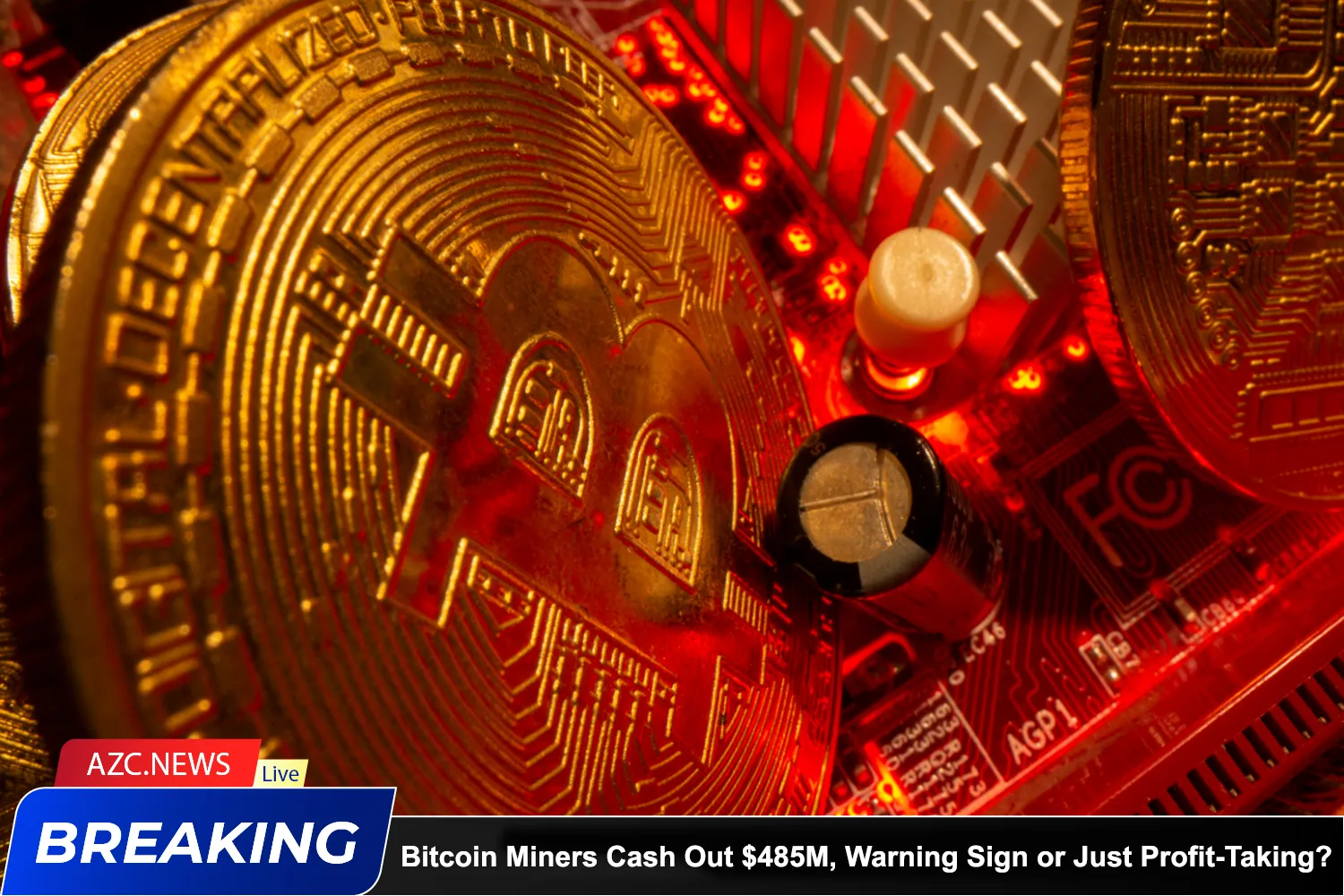 Bitcoin Miners Cash Out $485m, Warning Sign Or Just Profit Taking