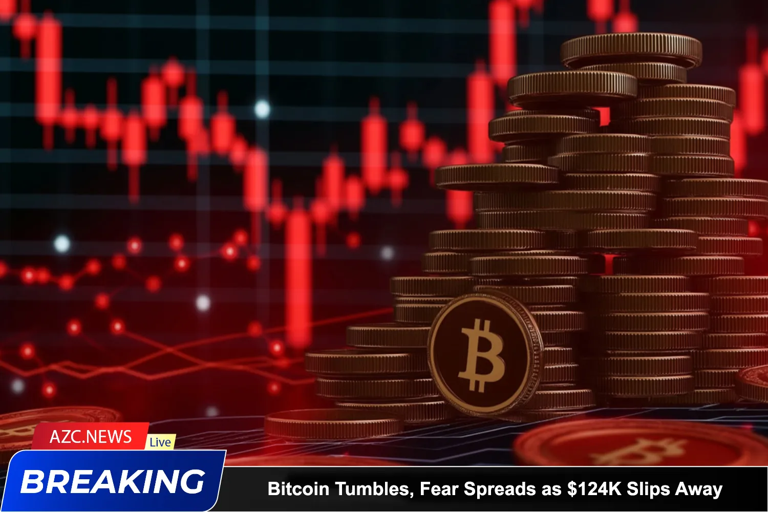 Bitcoin Tumbles, Fear Spreads As $124k Slips Away