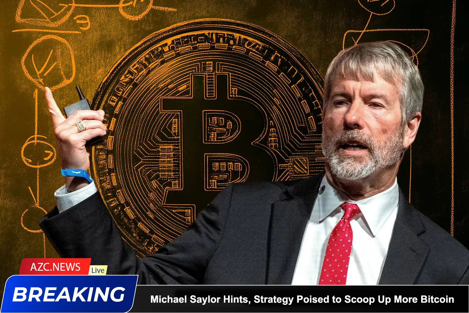 Michael Saylor Hints, Strategy Poised To Scoop Up More Bitcoin