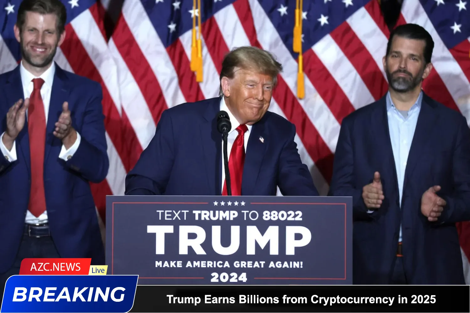Trump Earns Billions From Cryptocurrency In 2025