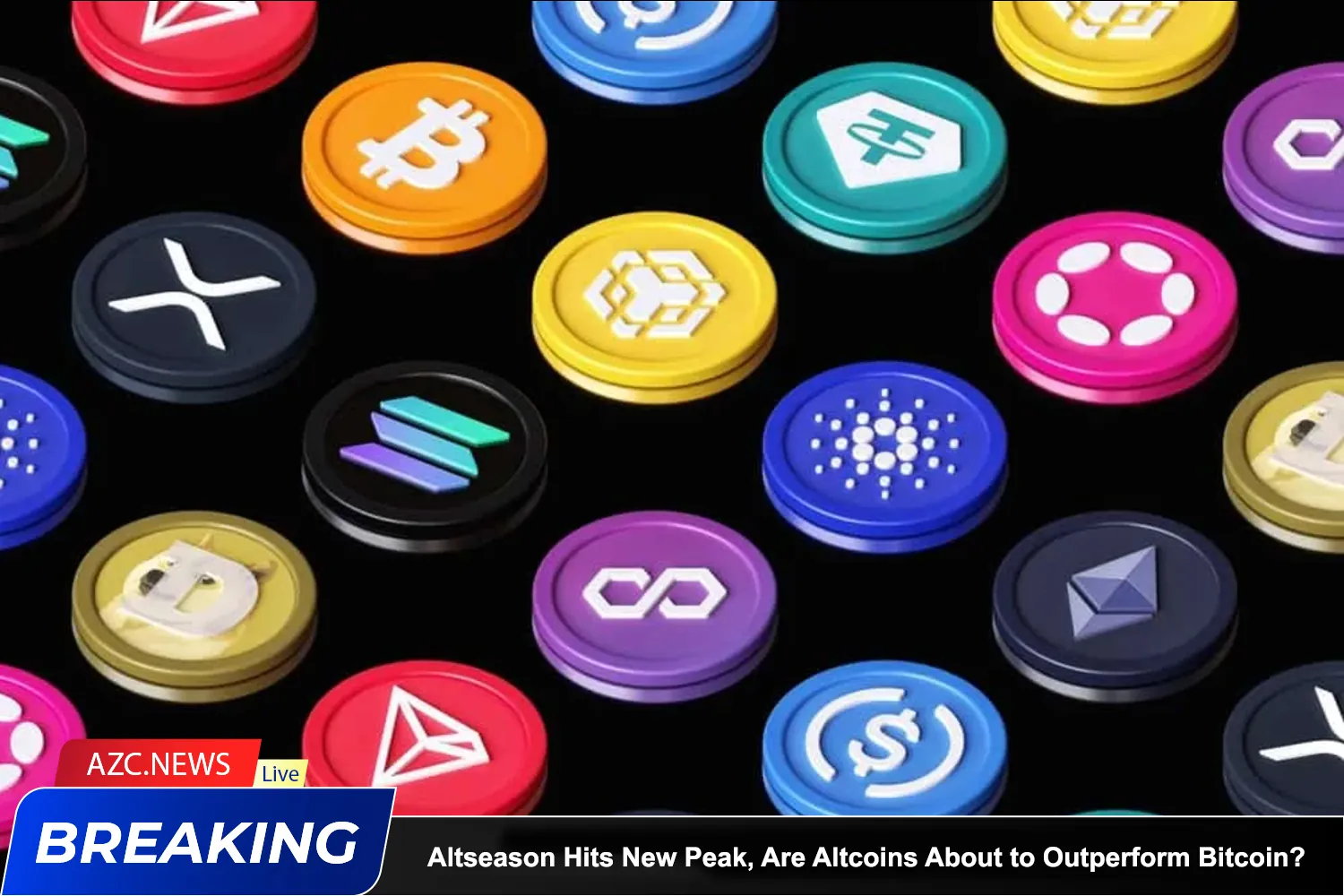 Altseason Hits New Peak, Are Altcoins About To Outperform Bitcoin