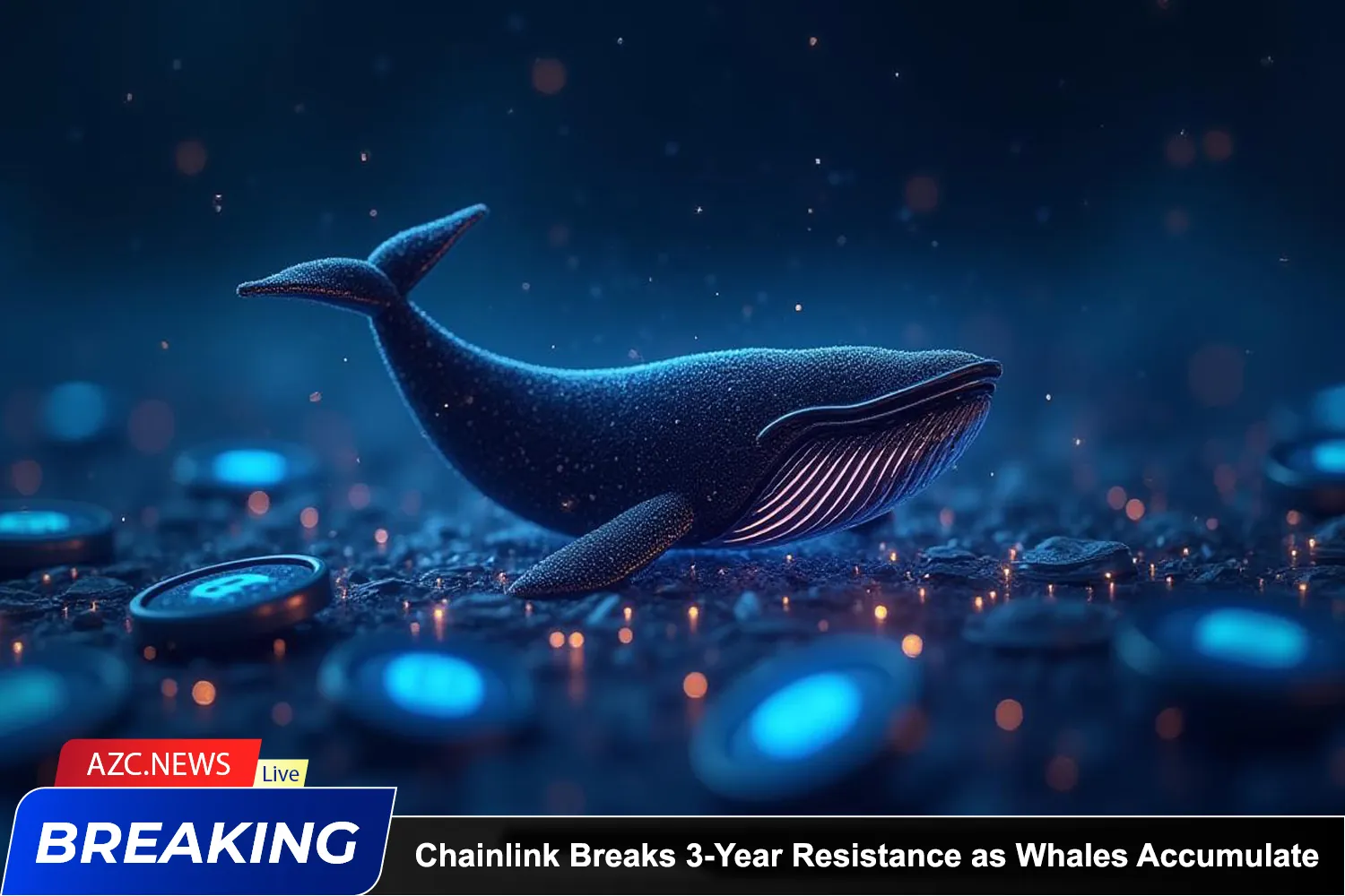 Chainlink Breaks 3 Year Resistance As Whales Accumulate