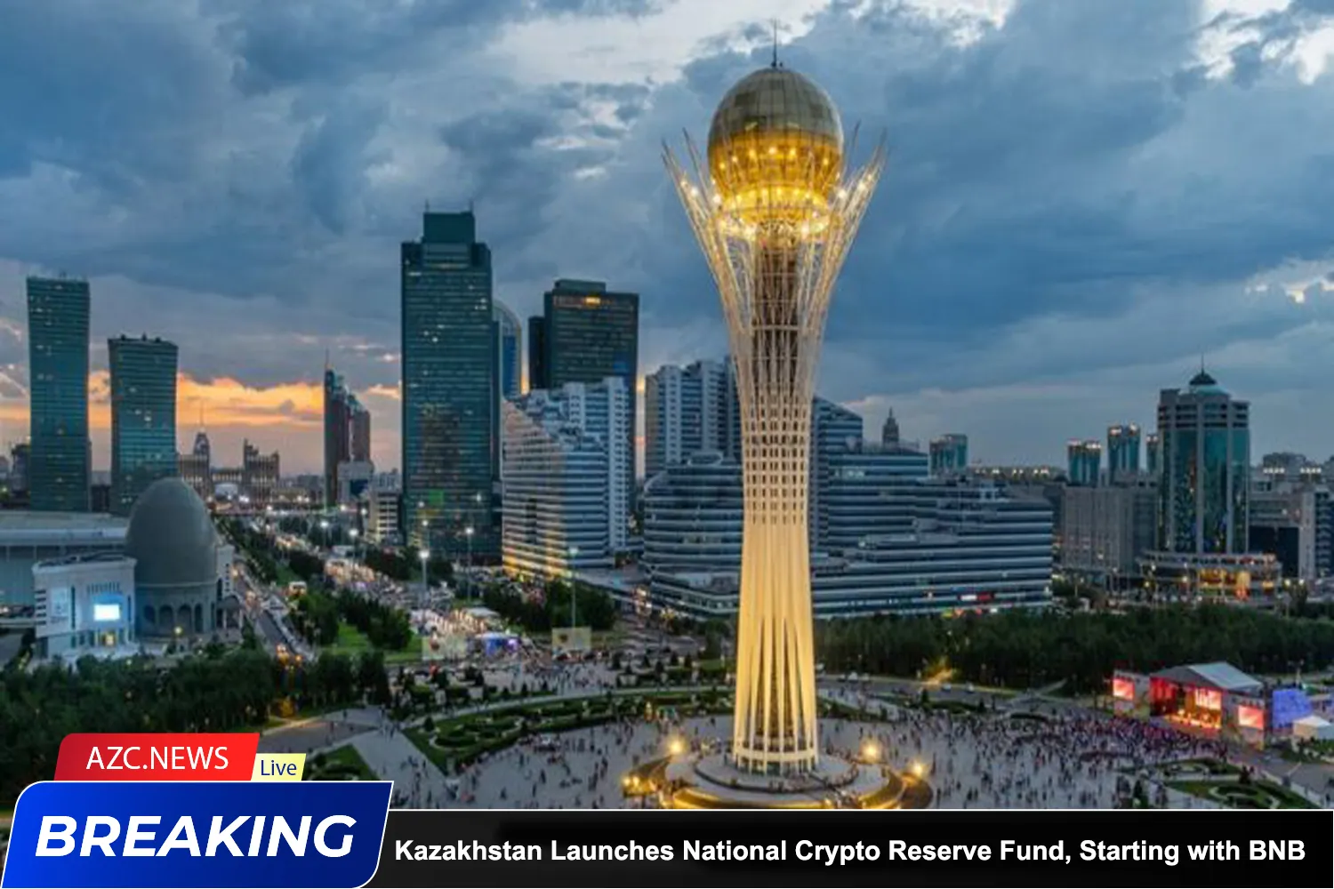 Kazakhstan Launches National Crypto Reserve Fund, Starting With Bnb