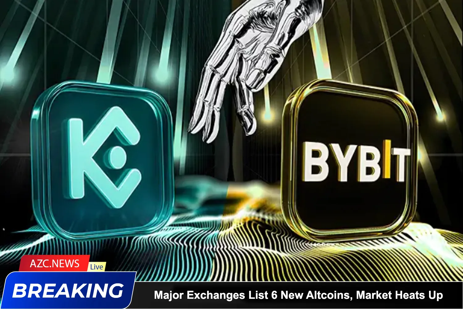 Major Exchanges List 6 New Altcoins, Market Heats Up