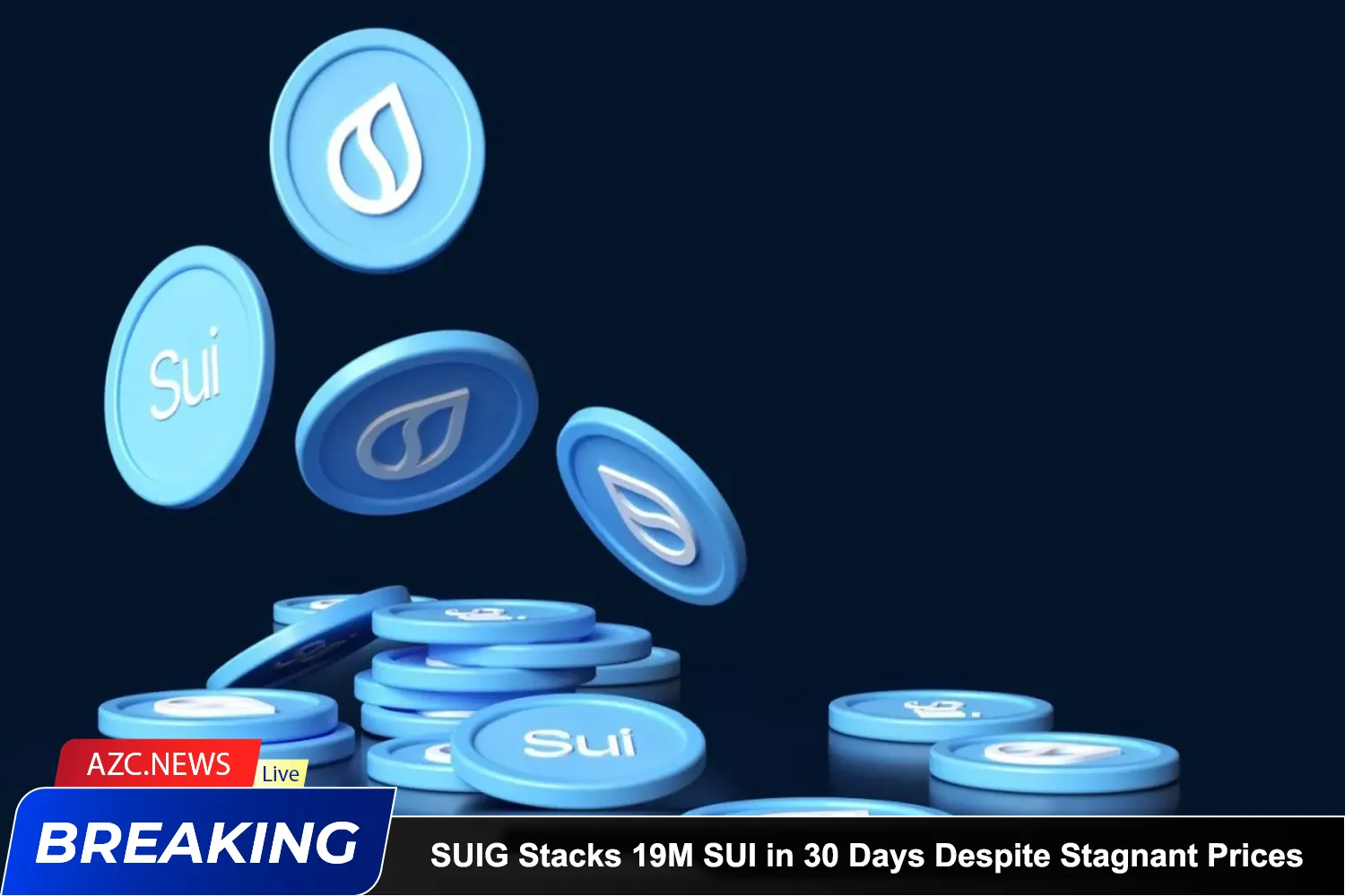 Suig Stacks 19m Sui In 30 Days Despite Stagnant Prices