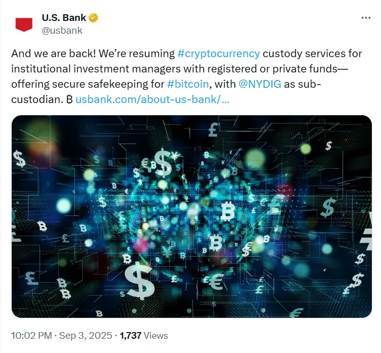 Us Bank Shares On X