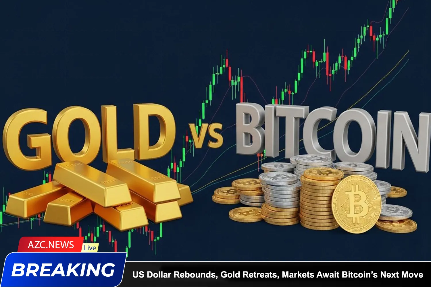 Us Dollar Rebounds, Gold Retreats, Markets Await Bitcoin’s Next Move