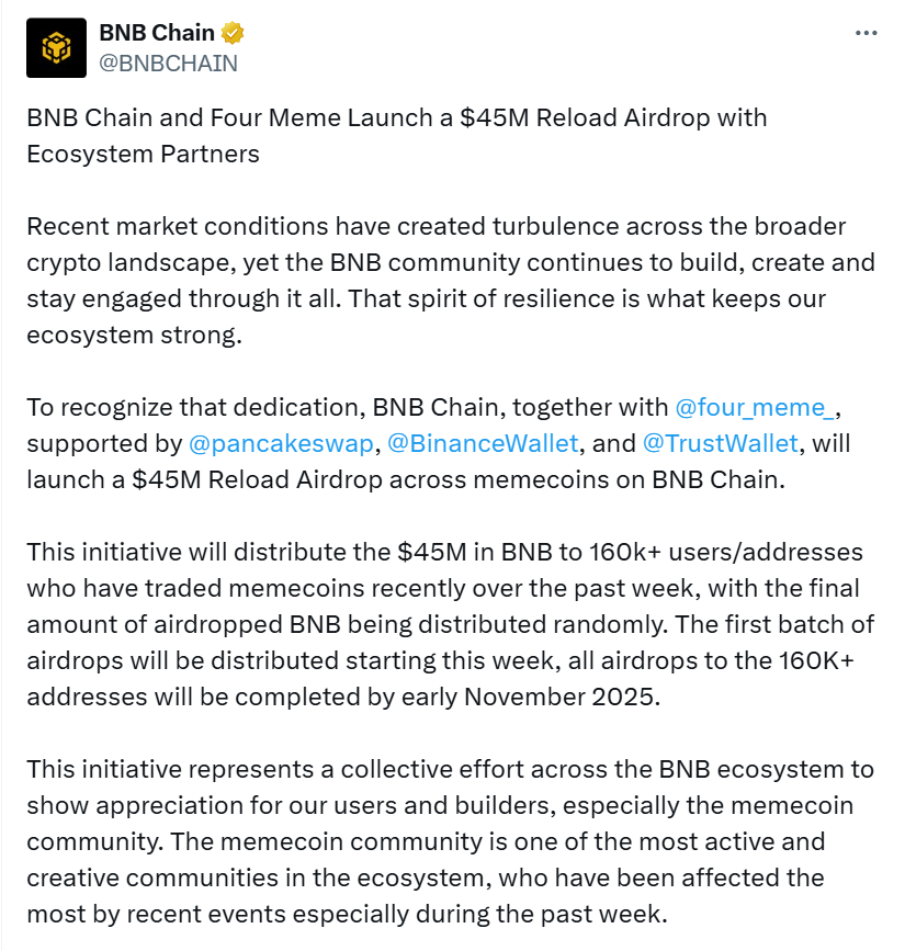 Bnb Chain On X
