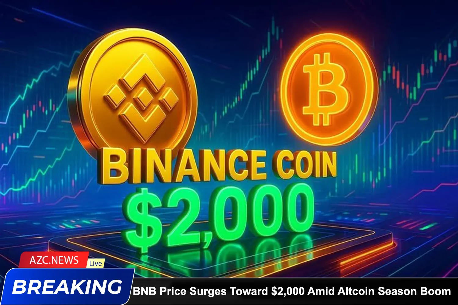 Bnb Price Surges Toward $2,000 Amid Altcoin Season Boom