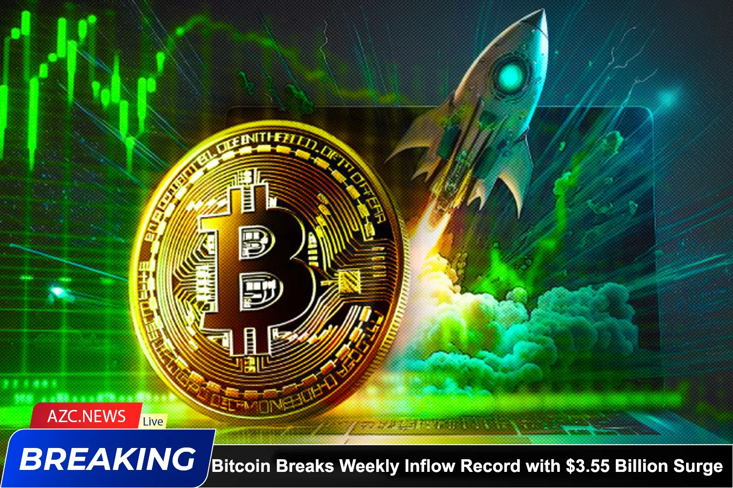 Bitcoin Breaks Weekly Inflow Record With $3.55 Billion Surge