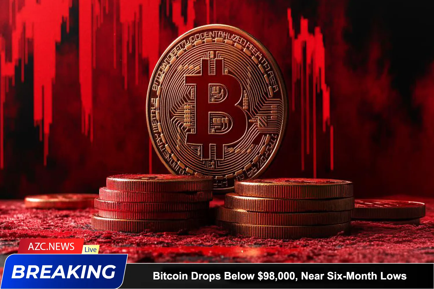 Bitcoin Drops Below $98,000, Near Six-Month Lows 3 Bitcoin Drops Below $98,000, Near Six Month Lows