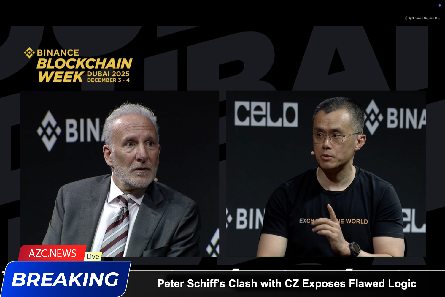 Peter Schiff’s Clash With Cz Exposes Flawed Logic In His Anti Bitcoin Argument