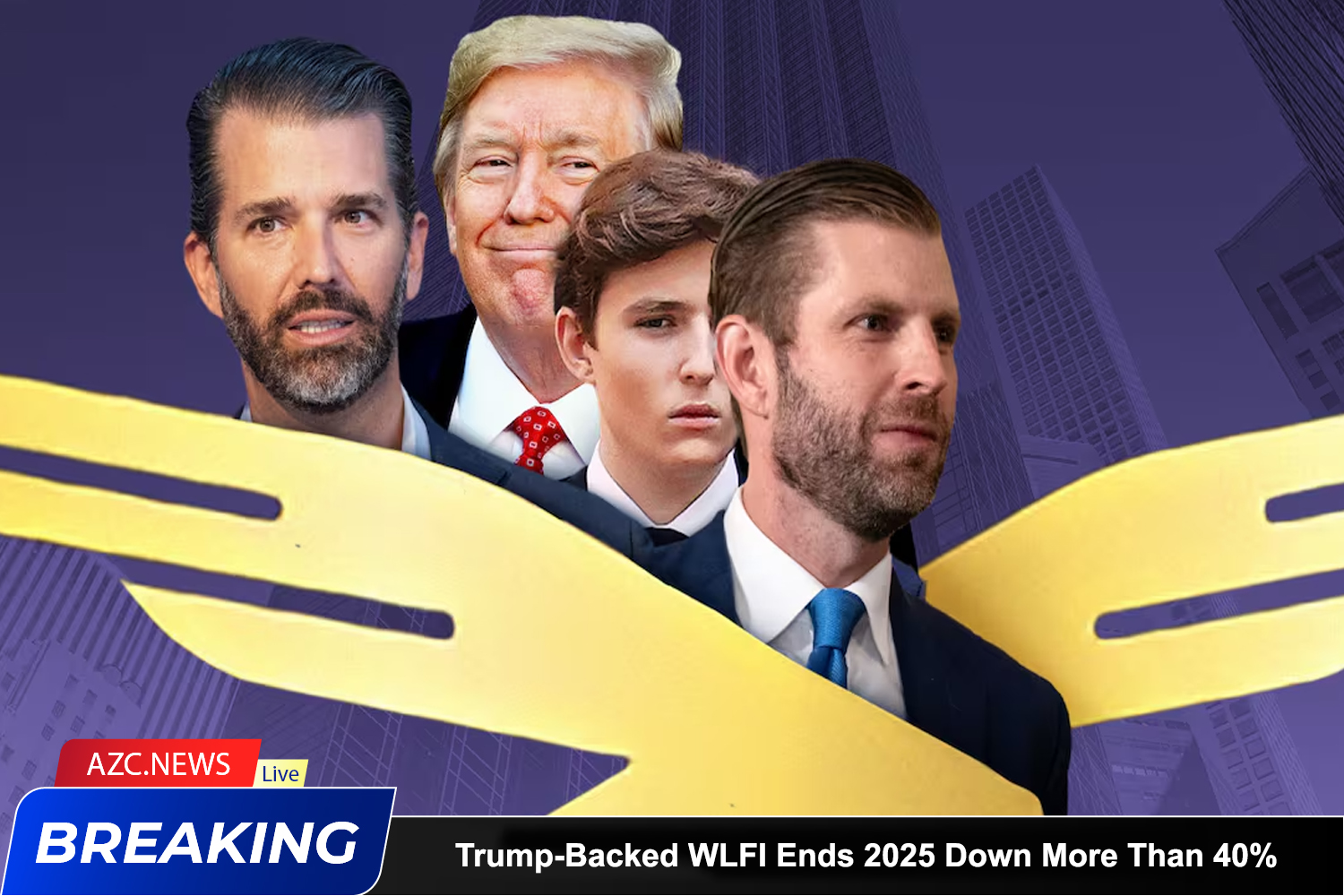 Trump Backed World Liberty Financial Token Ends 2025 Down More Than 40%