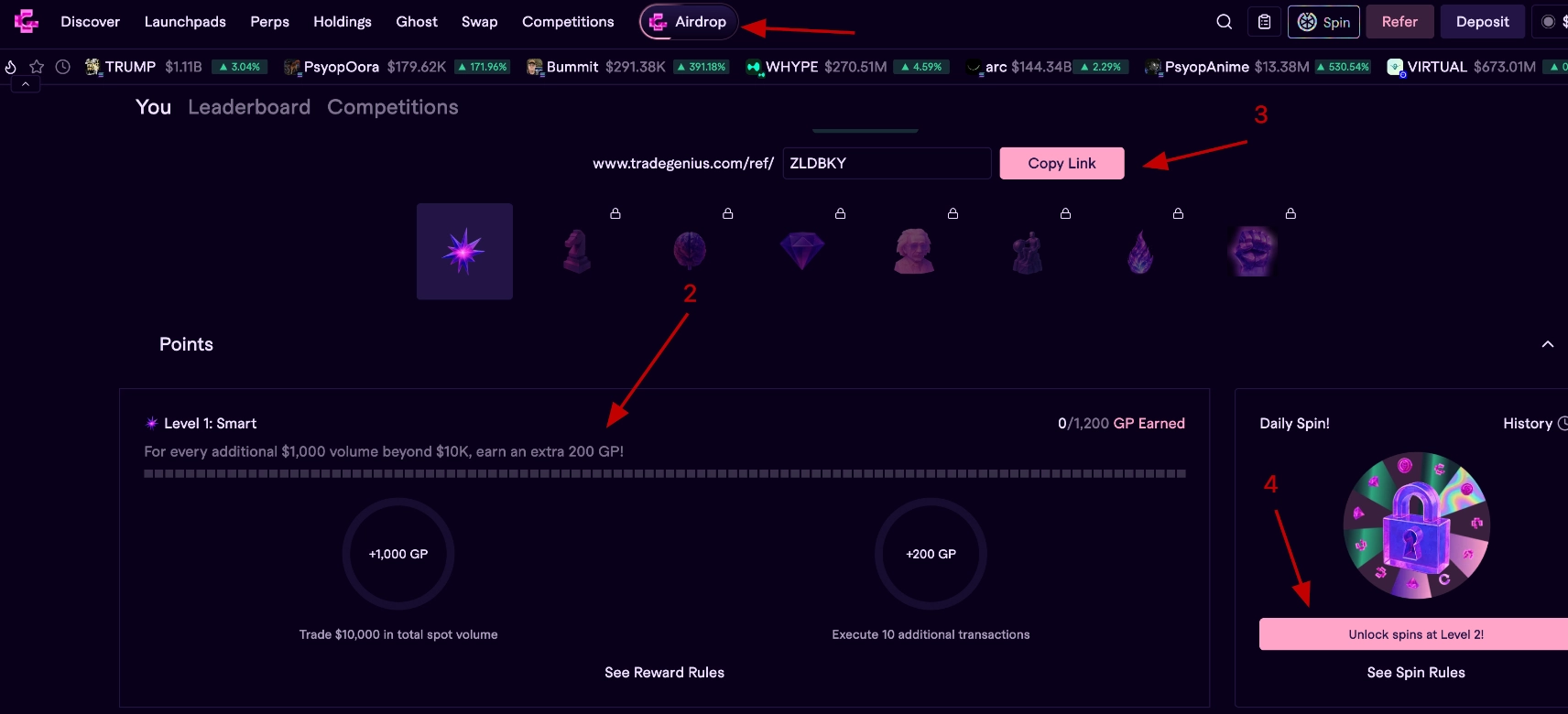 How to Join the Genius Airdrop 3 19