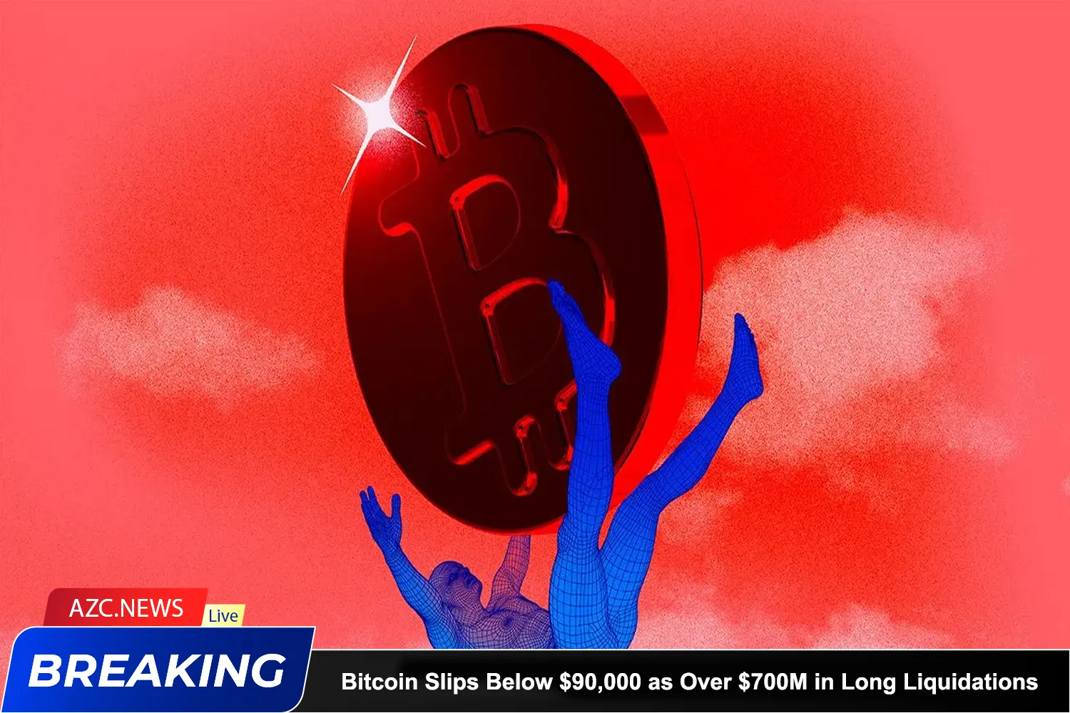 Bitcoin Slips Below $90,000 as Over $700M in Long Liquidations 7 Bitcoin Slips Below $90,000 As Over $700m In Long Liquidations
