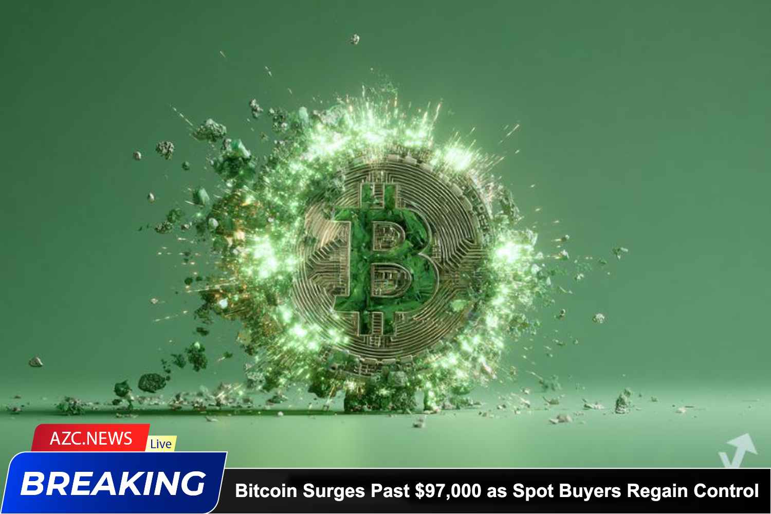 Bitcoin Surges Past $97,000 As Spot Buyers Regain Control