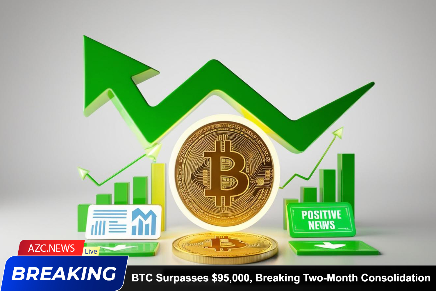 Bitcoin Surpasses $95,000, Breaking Two Month Consolidation