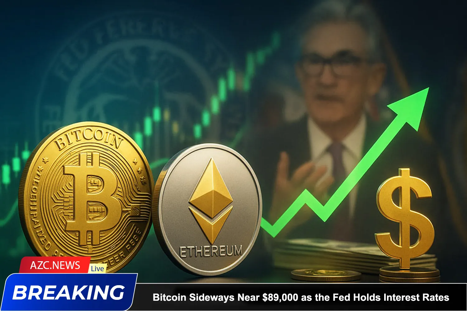 Bitcoin Trades Sideways Near $89,000 as the Fed Holds Interest Rates Steady 6 Bitcoin Trades Sideways Near $89,000 As The Fed Holds Interest Rates Steady