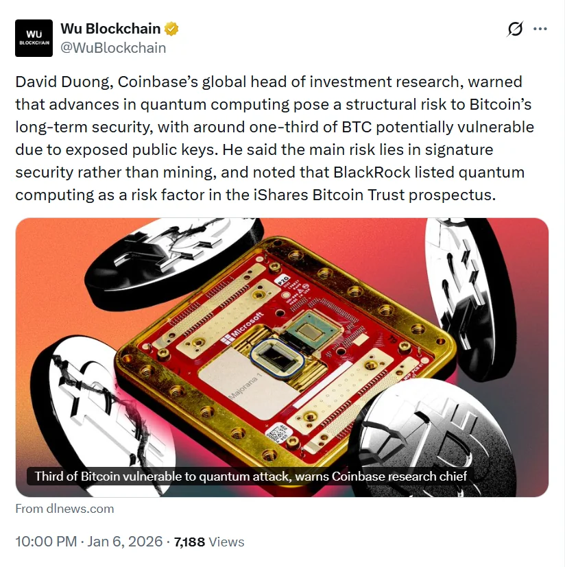 Wu Blockchain On X