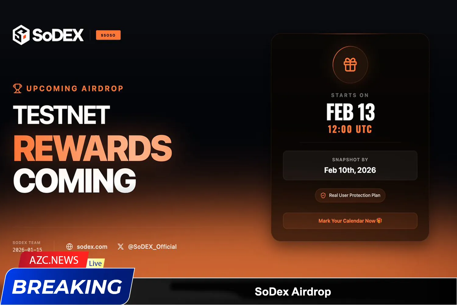 SoDex Airdrop: Opportunity to Earn 150 Million SOSO Tokens Worth $72 Million 8 Sodex Airdrop