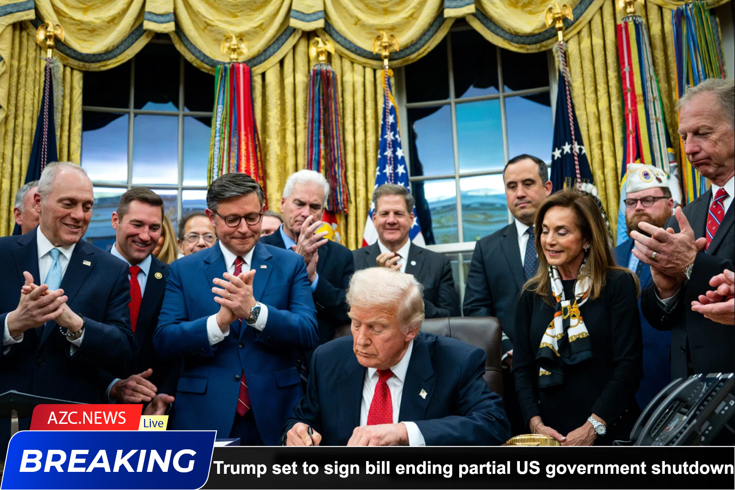 Trump Set To Sign Bill Ending Partial Us Government Shutdown